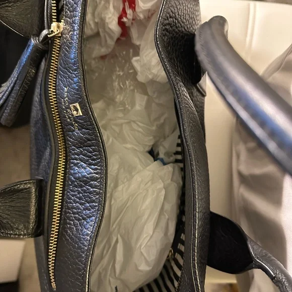 KATE SPADE PEBBLED LEATHER TOTE - Picture 2 of 6